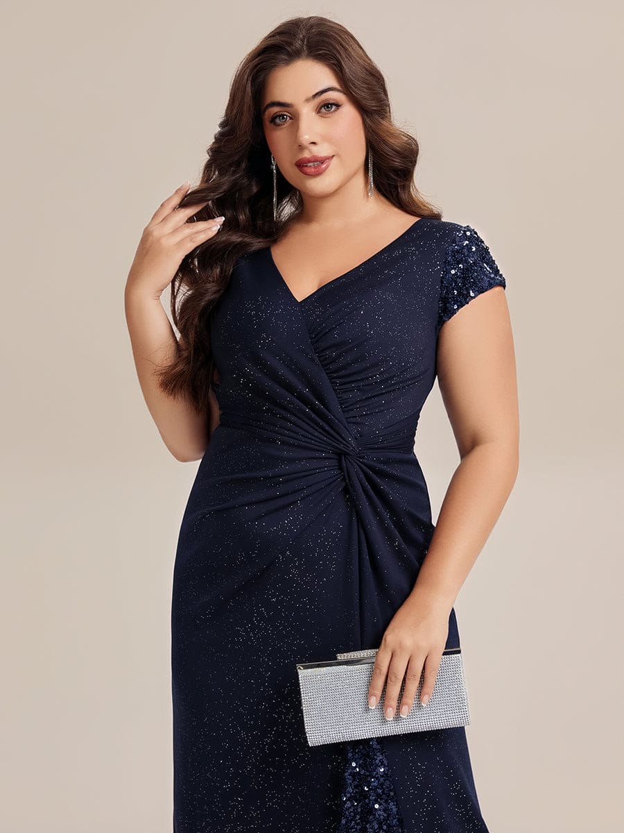 ever KAIA|Knotted Knit Cap Sleeve Dress - Image 19