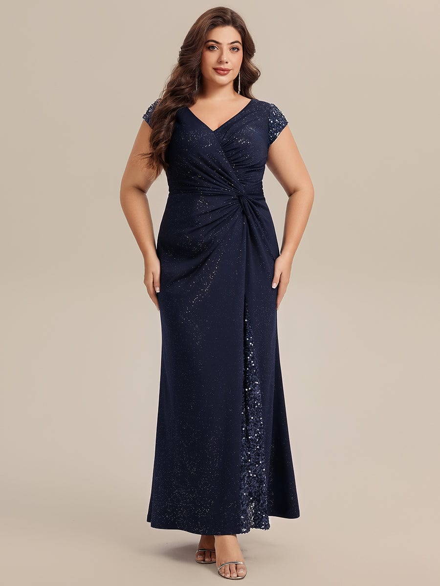 ever KAIA|Knotted Knit Cap Sleeve Dress - Image 21