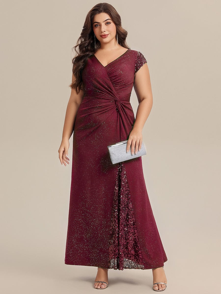 ever KAIA|Knotted Knit Cap Sleeve Dress - Image 31
