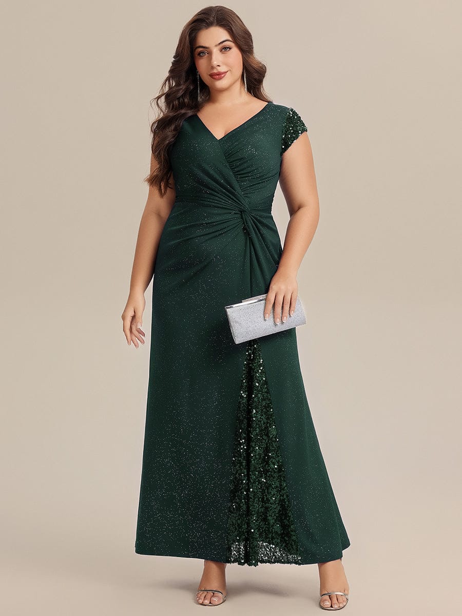 ever KAIA|Knotted Knit Cap Sleeve Dress - Image 41
