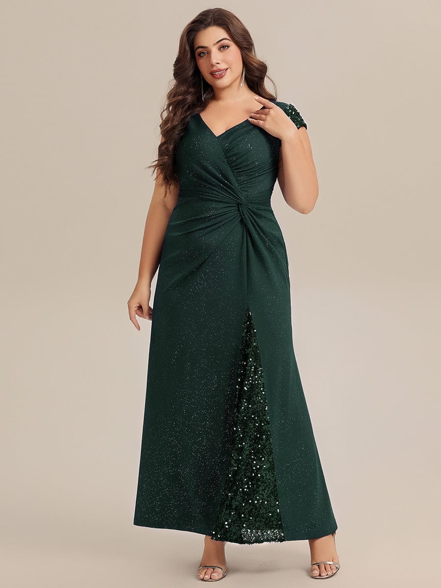 ever KAIA|Knotted Knit Cap Sleeve Dress - Image 43