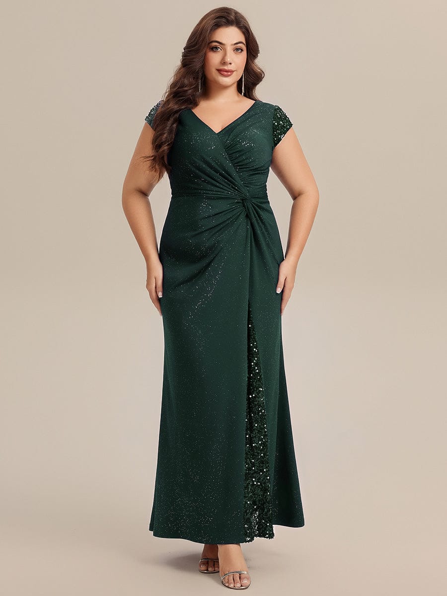 ever KAIA|Knotted Knit Cap Sleeve Dress - Image 44
