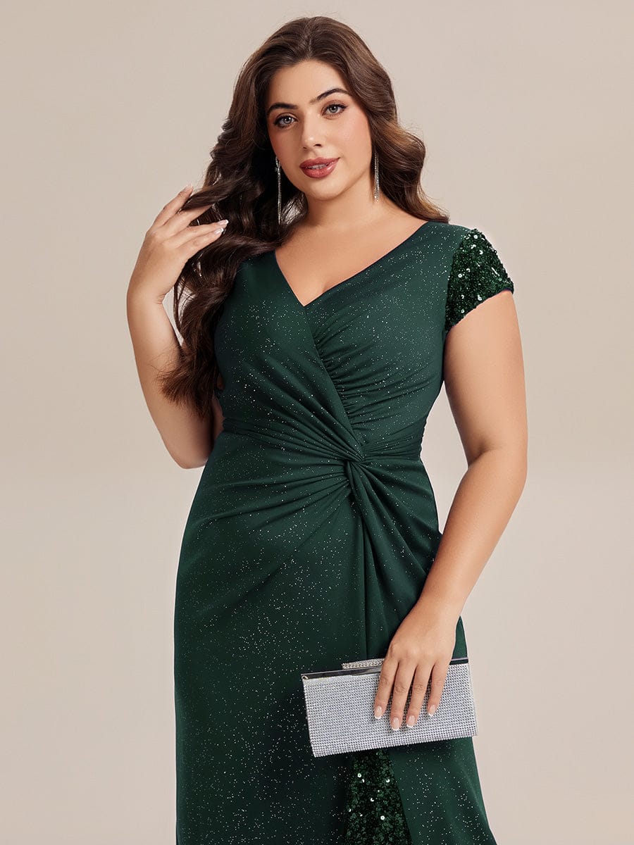 ever KAIA|Knotted Knit Cap Sleeve Dress - Image 45