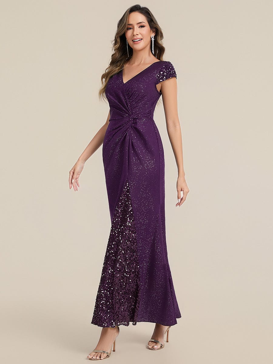 ever KAIA|Knotted Knit Cap Sleeve Dress - Image 48