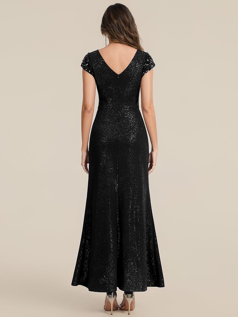 ever KAIA|Knotted Knit Cap Sleeve Dress - Image 5