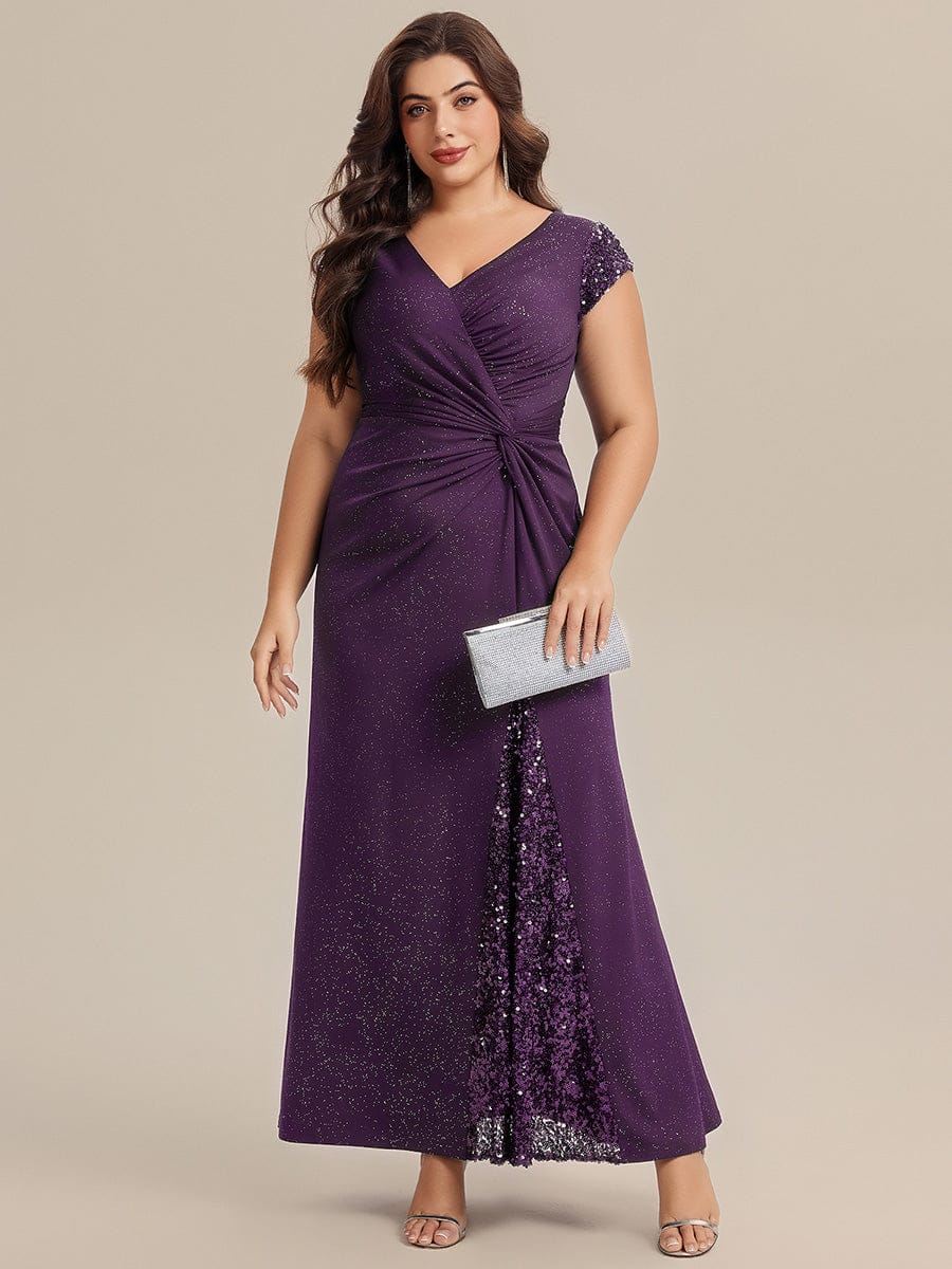 ever KAIA|Knotted Knit Cap Sleeve Dress - Image 51