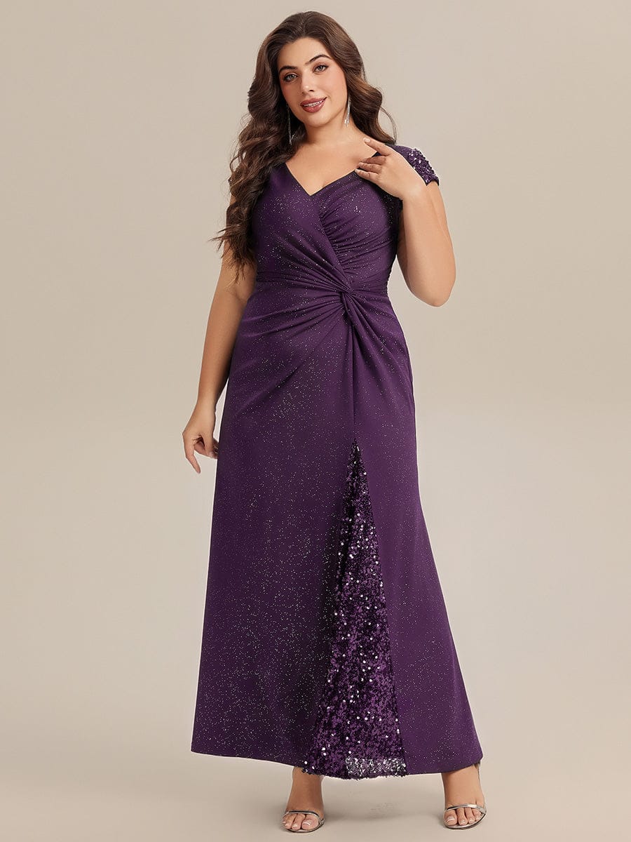 ever KAIA|Knotted Knit Cap Sleeve Dress - Image 53