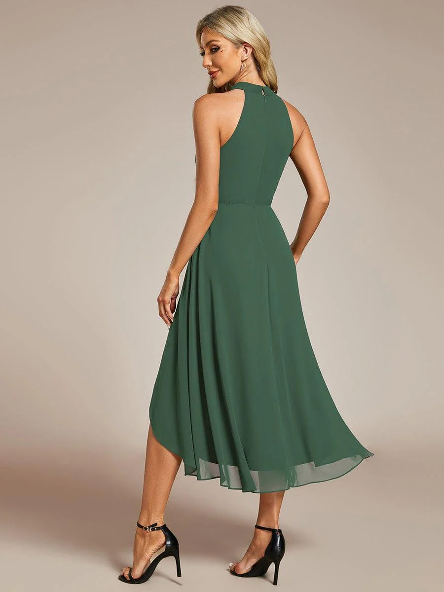 ever POSIE | Midi A-Line Halter Neck Chiffon Dress - Image 76