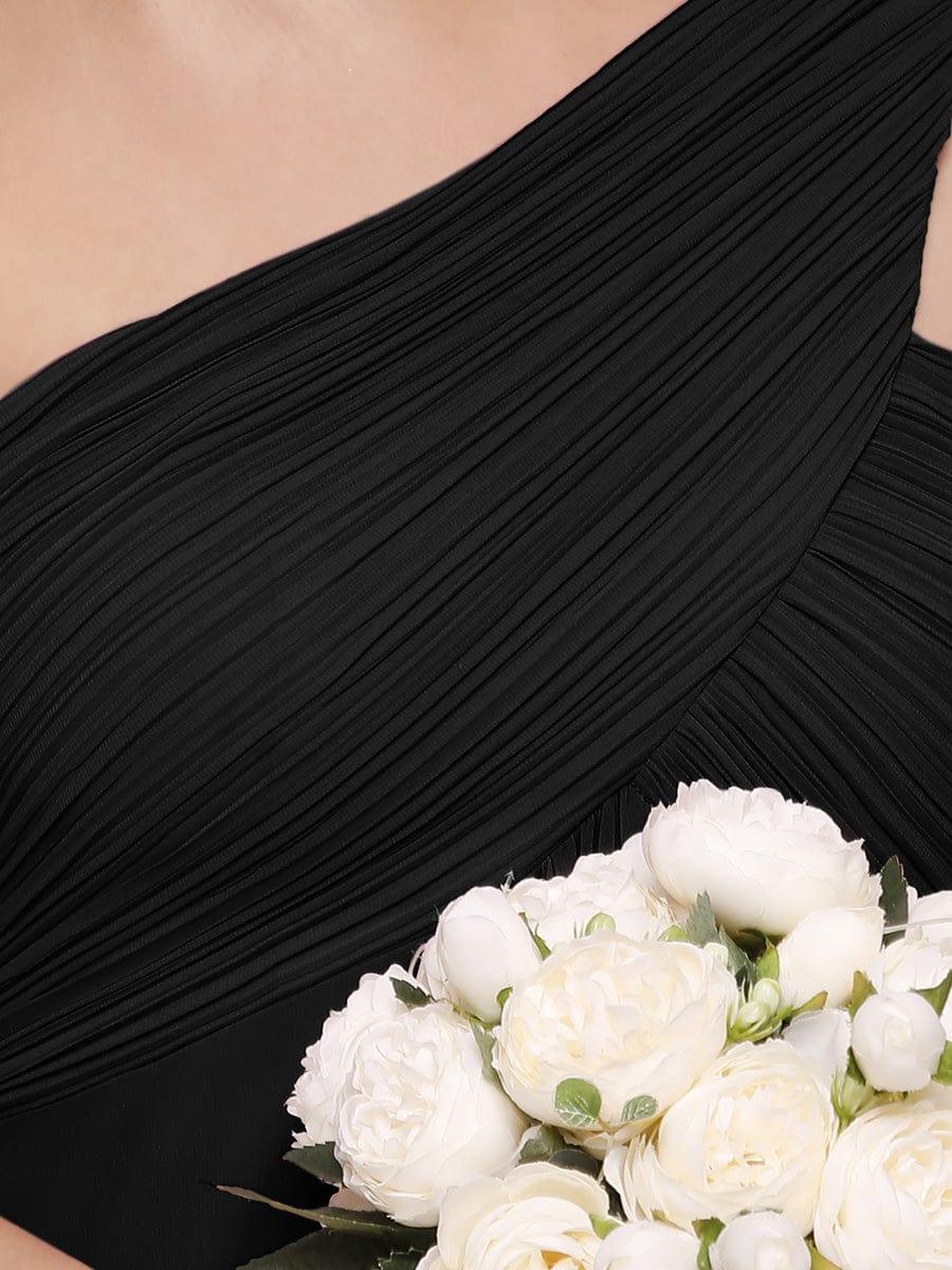 ever ANAYA|Maxi Long Chiffon One Shoulder Evening Dress for Women(Final Sale) - Image 5