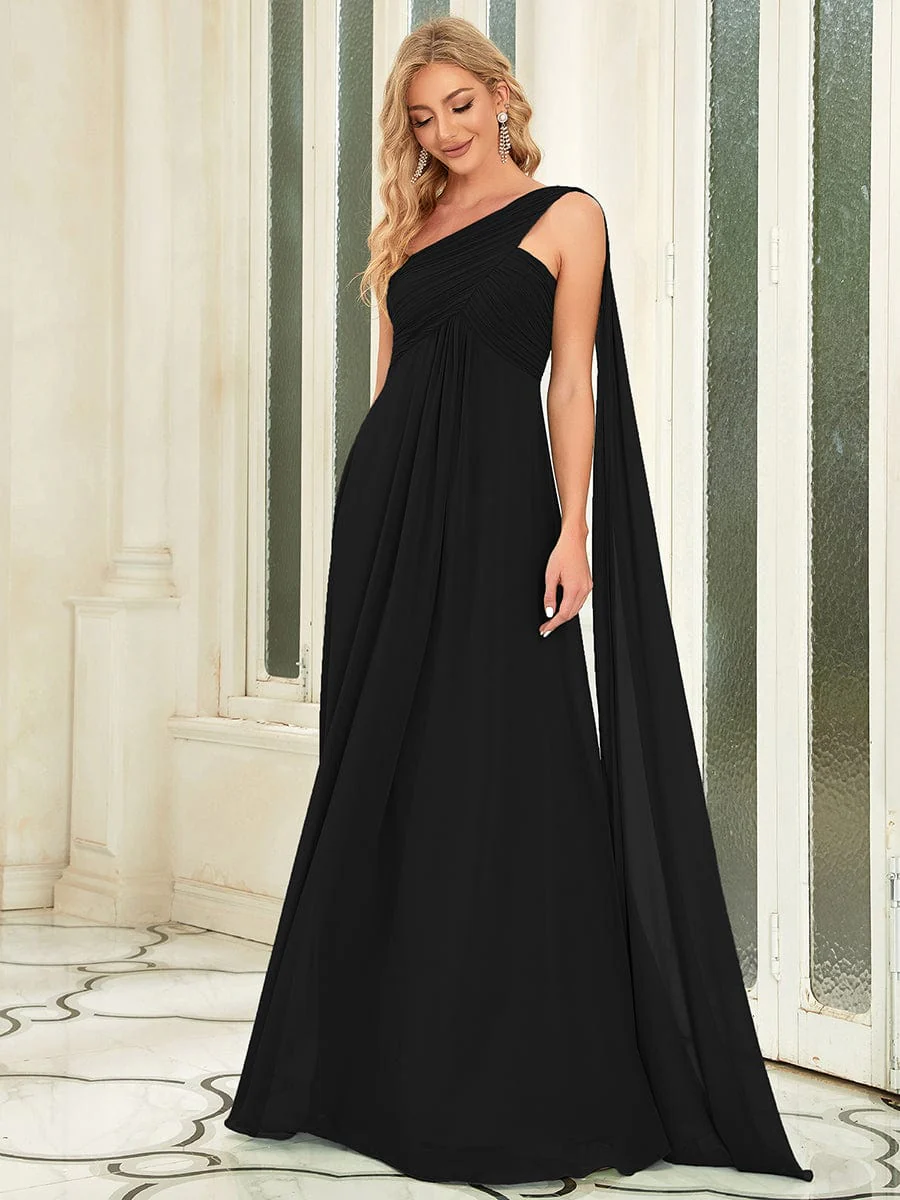 ever ANAYA|One Shoulder Maxi Bridesmaid Dresses - Image 12