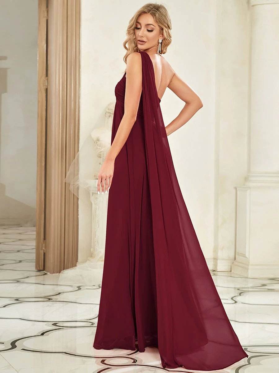 ever ANAYA|One Shoulder Maxi Bridesmaid Dresses - Image 2