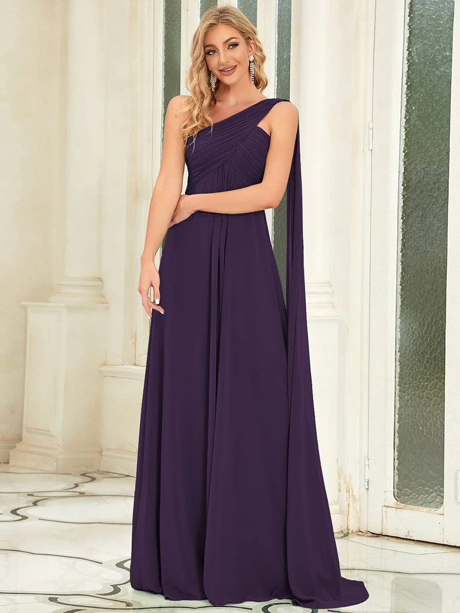 ever ANAYA|One Shoulder Maxi Bridesmaid Dresses - Image 37