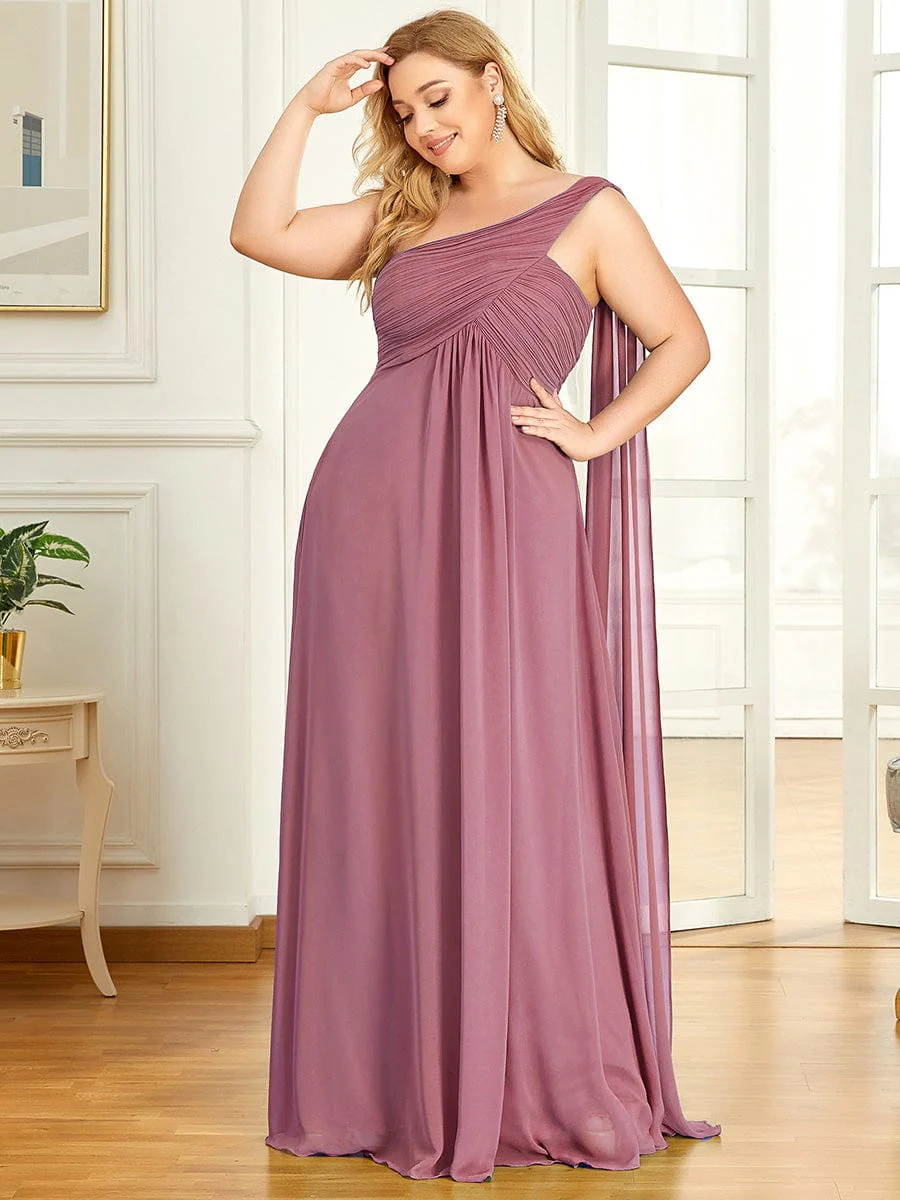 ever ANAYA|One Shoulder Maxi Bridesmaid Dresses - Image 61
