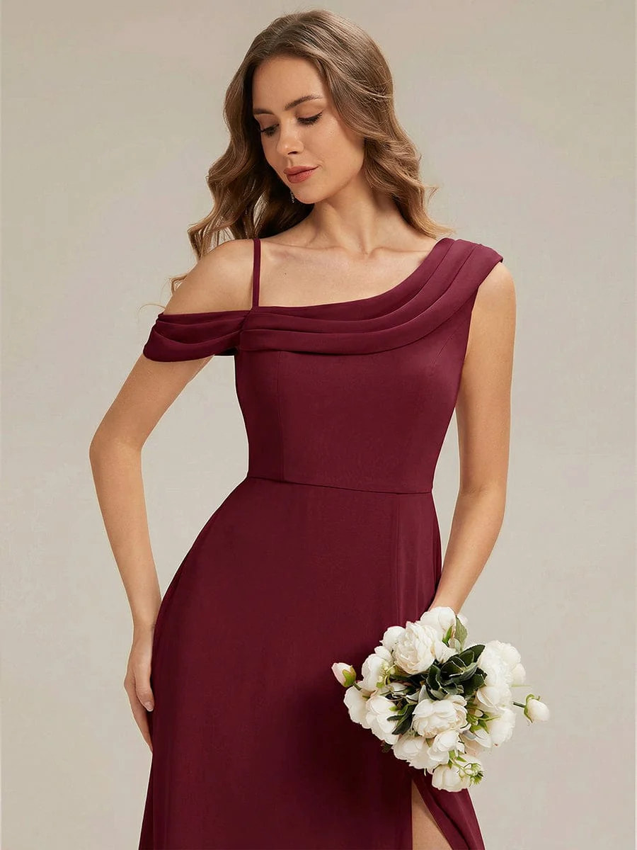 Rhinestone Embellished Chiffon Sleeveless Dress - Image 22