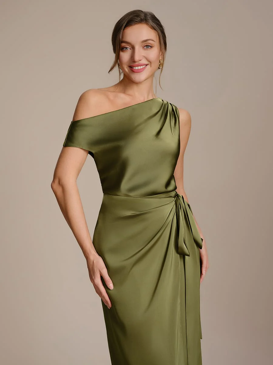 Satin Off-the-shoulder Sleeve Top - Image 8
