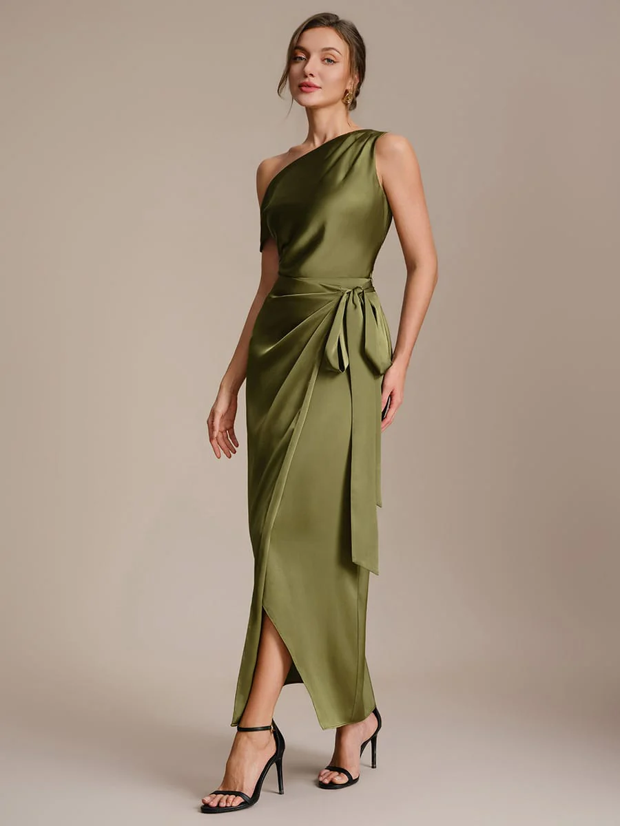 Satin Off-the-shoulder Sleeve Top - Image 9