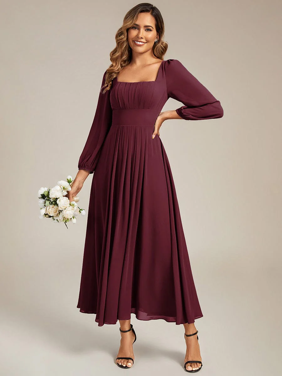 ever LYDIA|Chiffon Lantern Sleeve Maxi Dress - Image 15