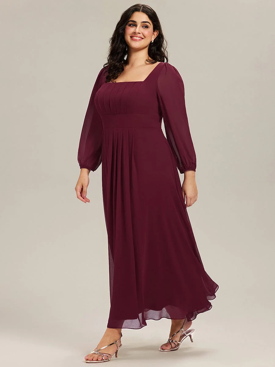 ever LYDIA|Chiffon Lantern Sleeve Maxi Dress - Image 20