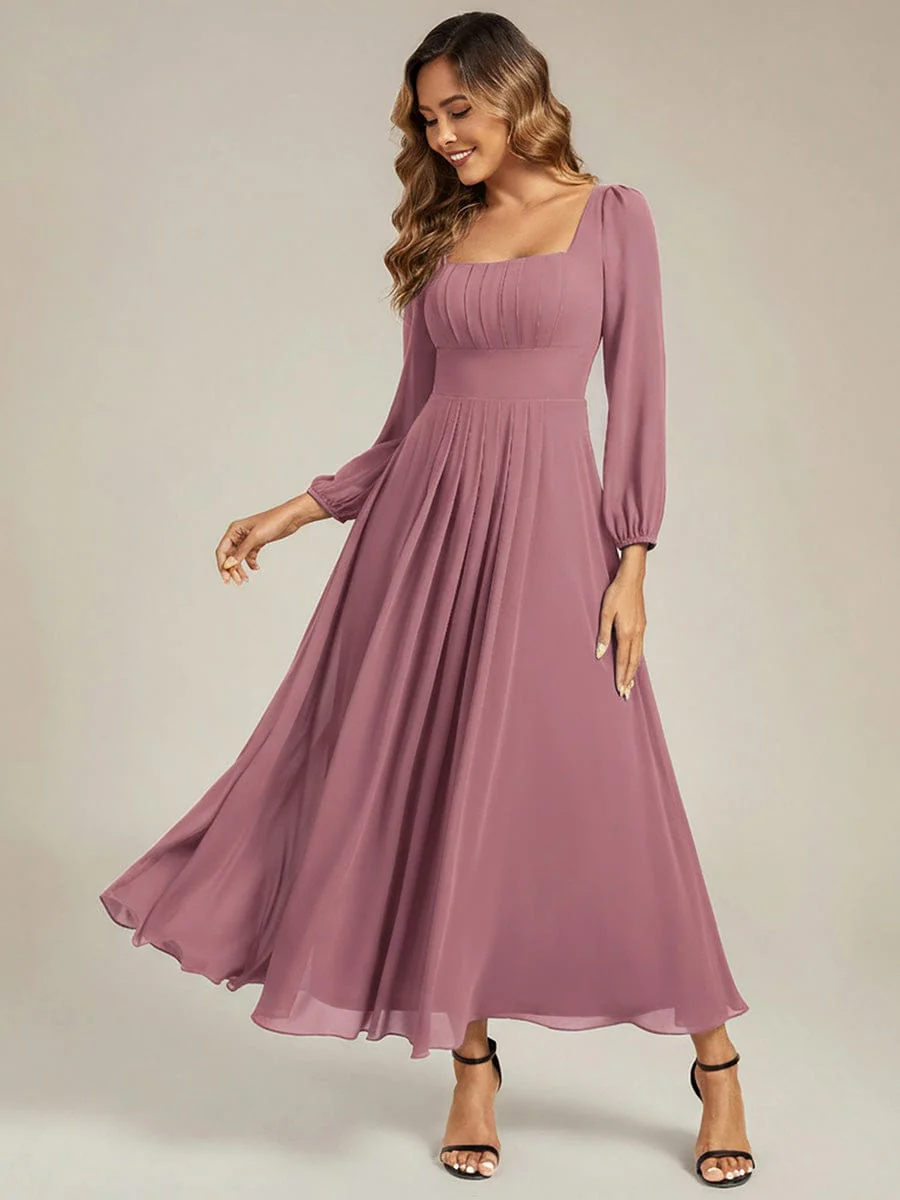 ever LYDIA|Chiffon Lantern Sleeve Maxi Dress - Image 33