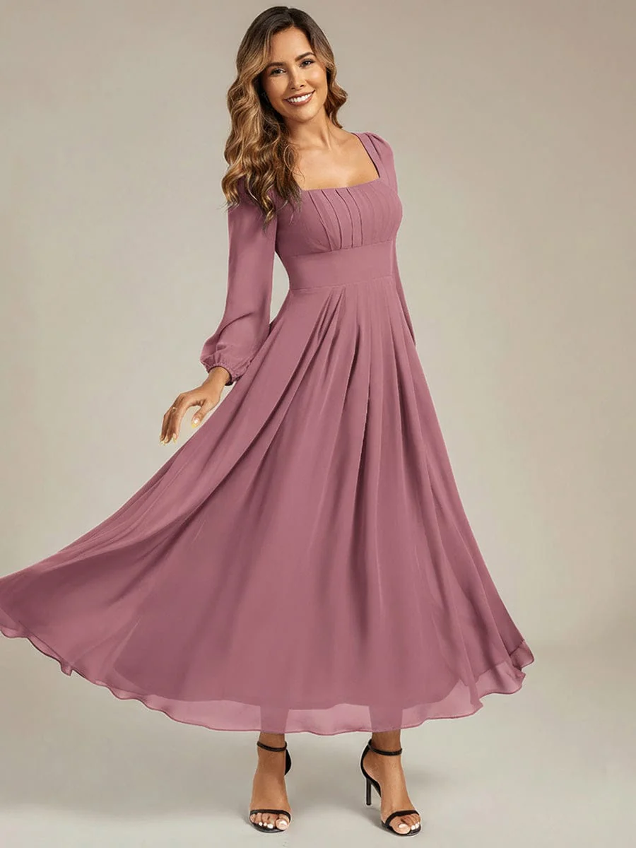 ever LYDIA|Chiffon Lantern Sleeve Maxi Dress - Image 35