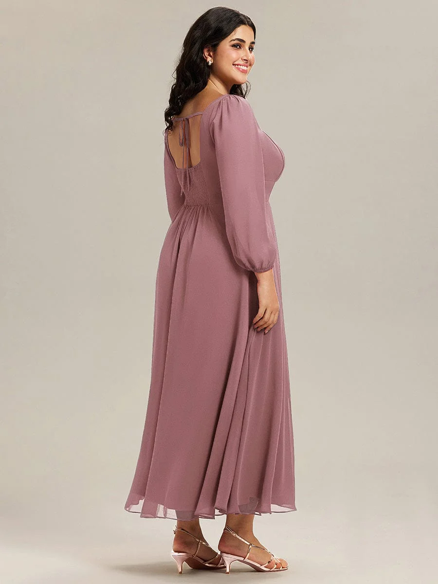 ever LYDIA|Chiffon Lantern Sleeve Maxi Dress - Image 39