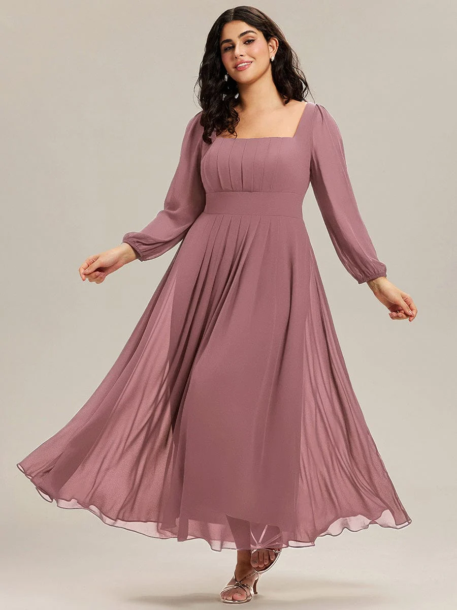 ever LYDIA|Chiffon Lantern Sleeve Maxi Dress - Image 40