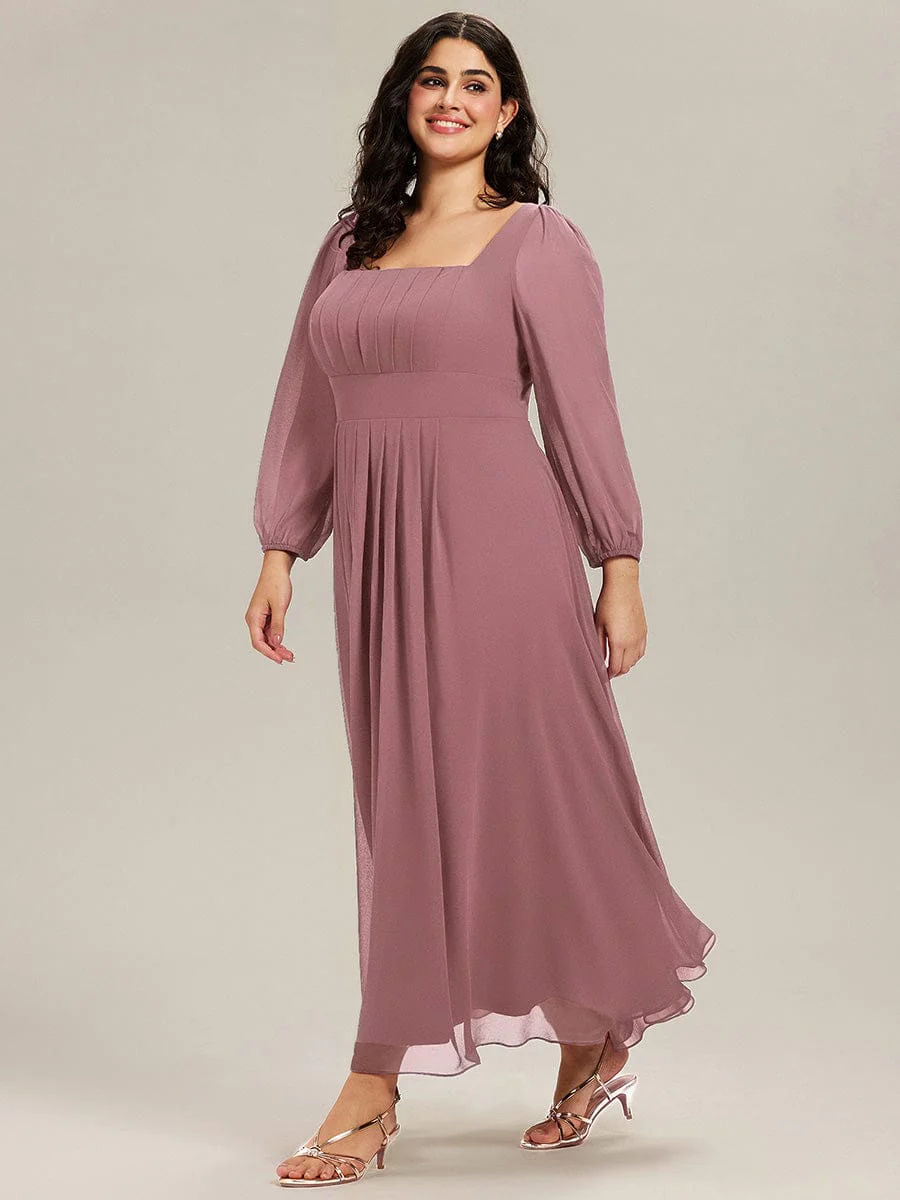 ever LYDIA|Chiffon Lantern Sleeve Maxi Dress - Image 41