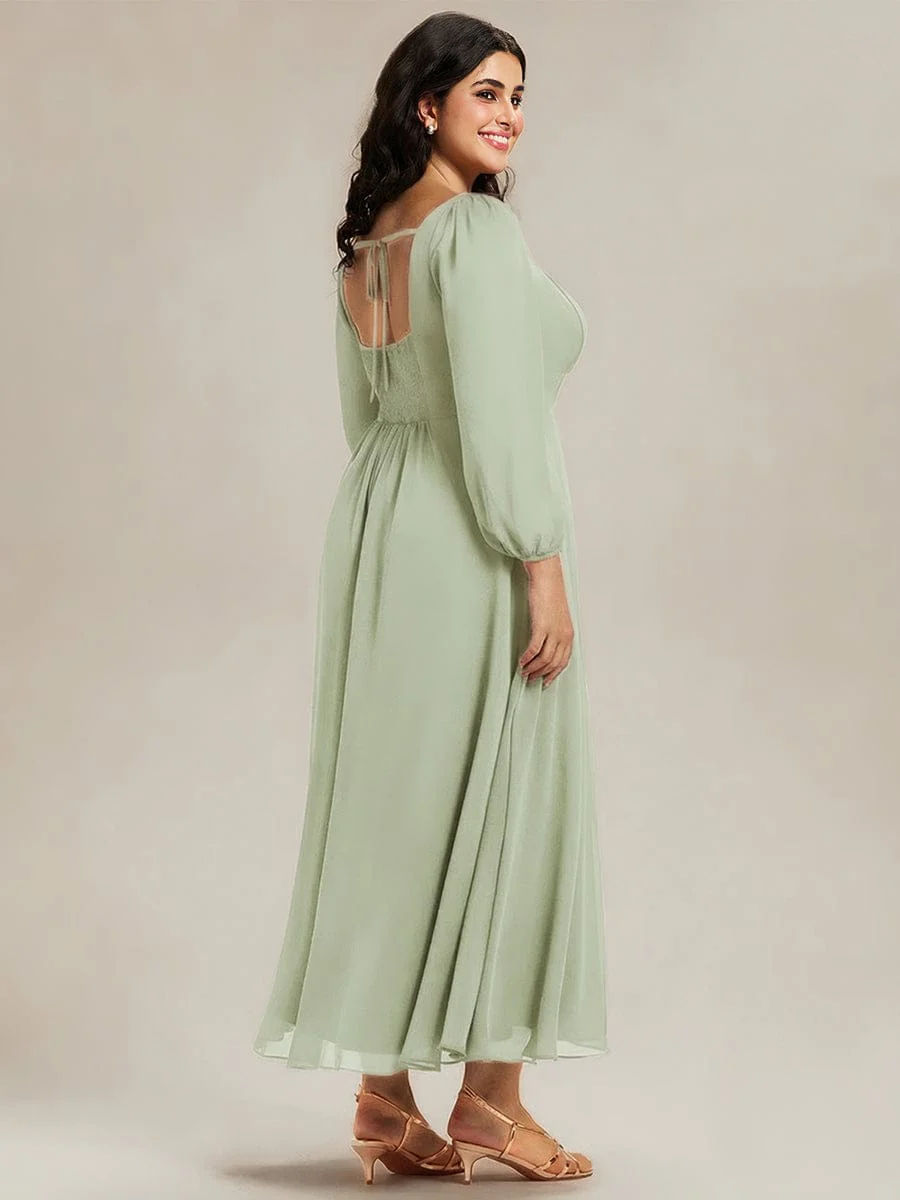 ever LYDIA|Chiffon Lantern Sleeve Maxi Dress - Image 63