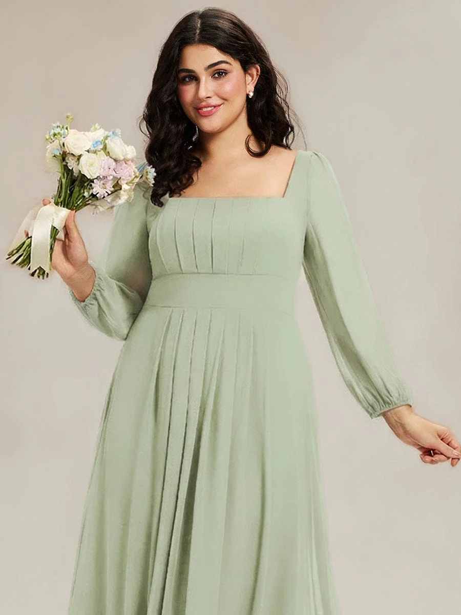 ever LYDIA|Chiffon Lantern Sleeve Maxi Dress - Image 64