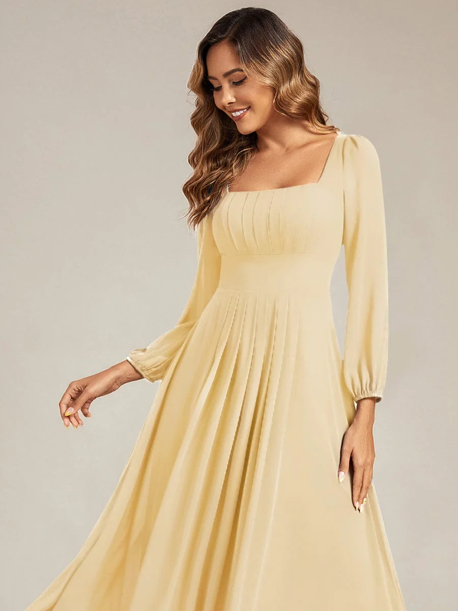 ever LYDIA|Chiffon Lantern Sleeve Maxi Dress - Image 67
