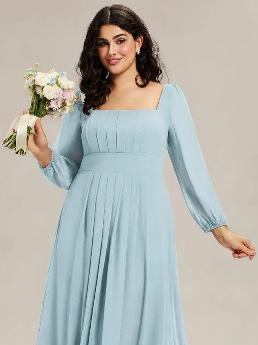 ever LYDIA|Chiffon Lantern Sleeve Maxi Dress - Image 76
