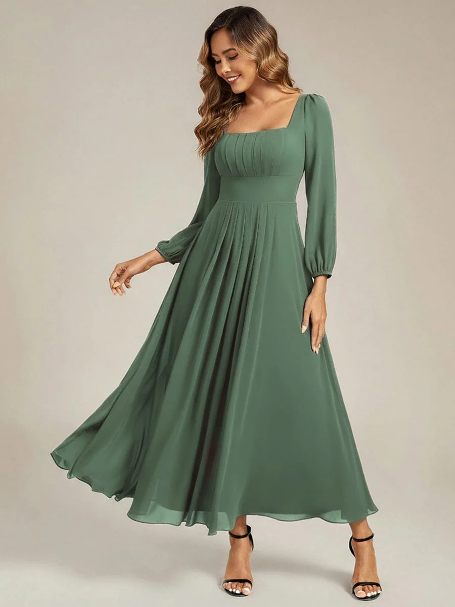 ever LYDIA|Chiffon Lantern Sleeve Maxi Dress - Image 77