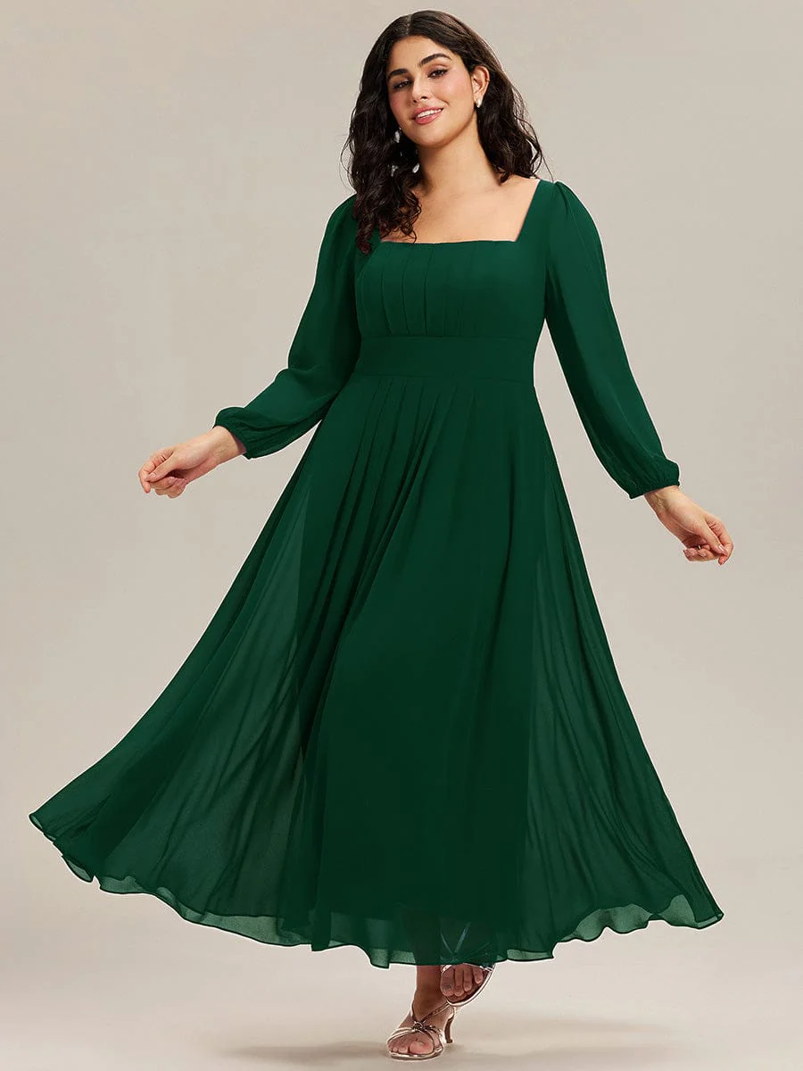 ever LYDIA|Chiffon Lantern Sleeve Maxi Dress - Image 89