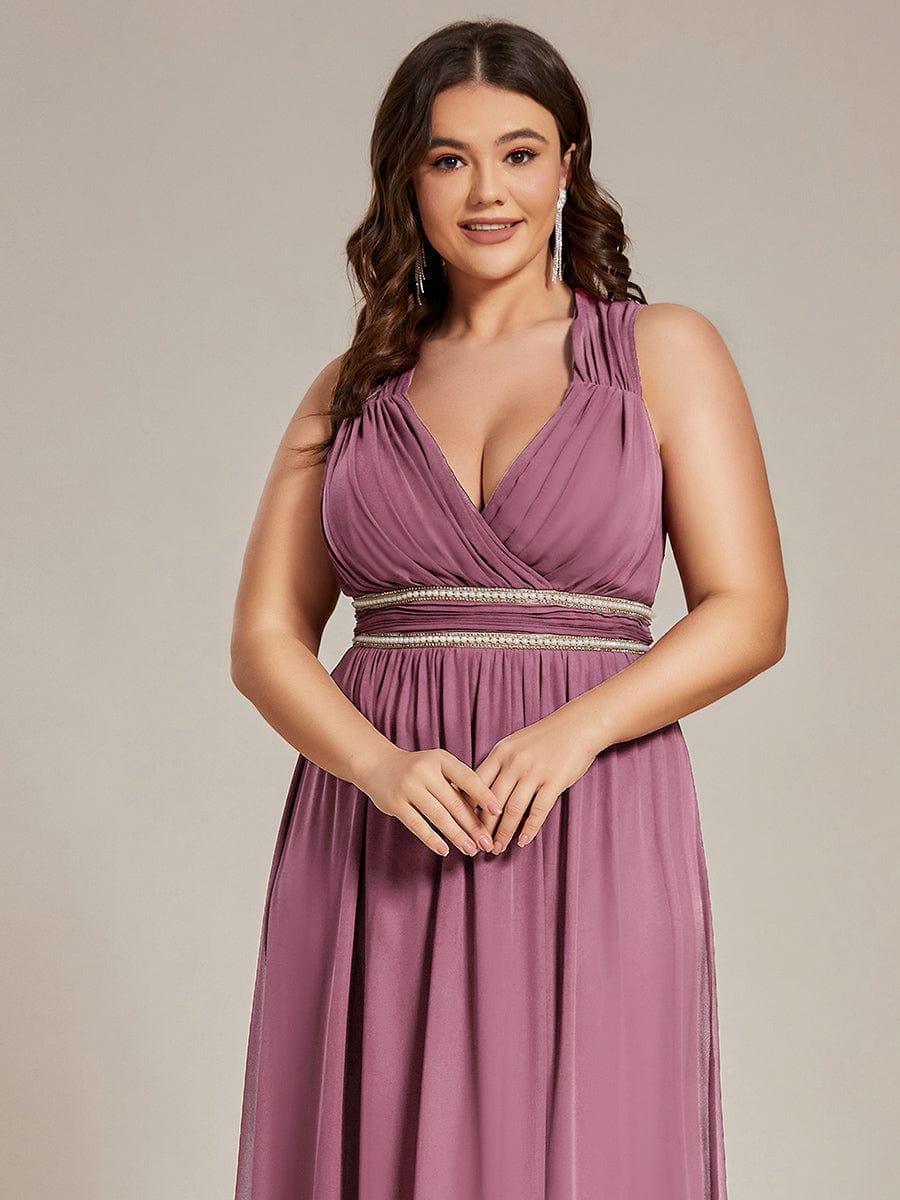 Sleeveless Grecian Style Formal Evening Dresses for Women - Image 45