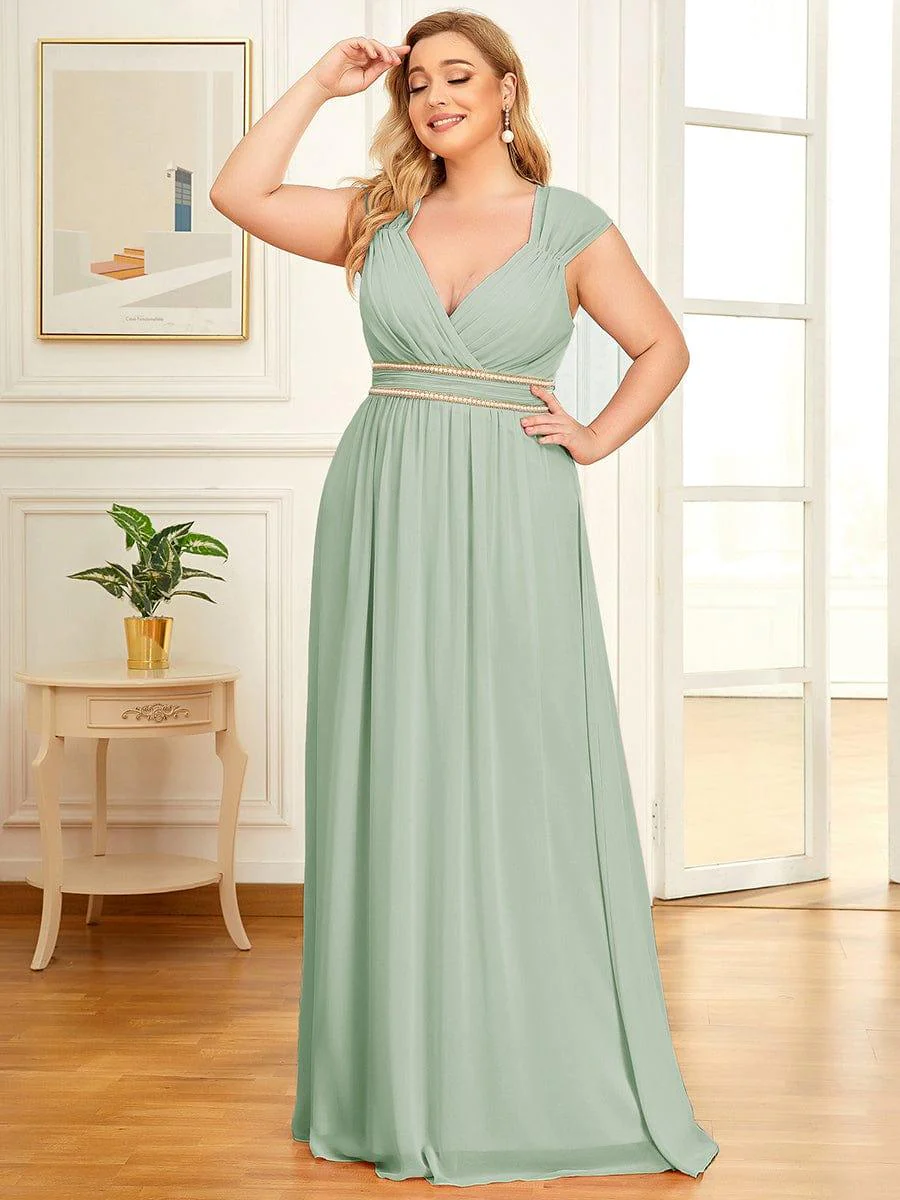 Sleeveless Grecian Style Formal Evening Dresses for Women - Image 54