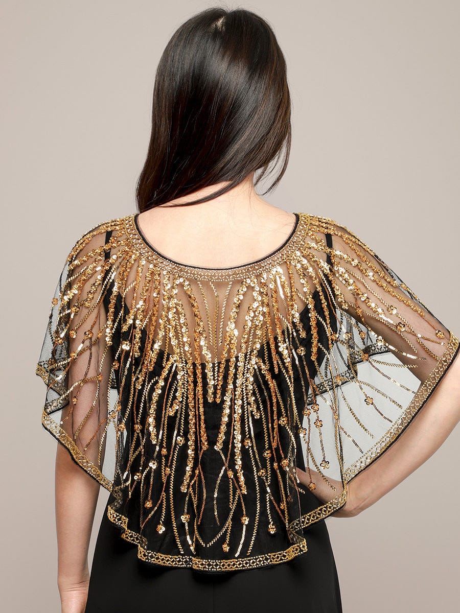 Art Deco Beaded Capelet - Image 3