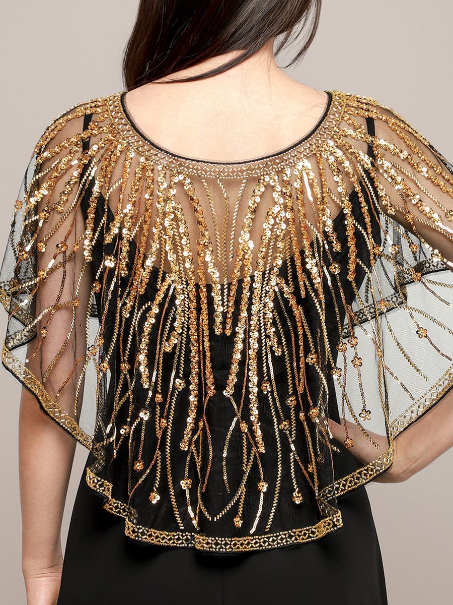 Art Deco Beaded Capelet - Image 8