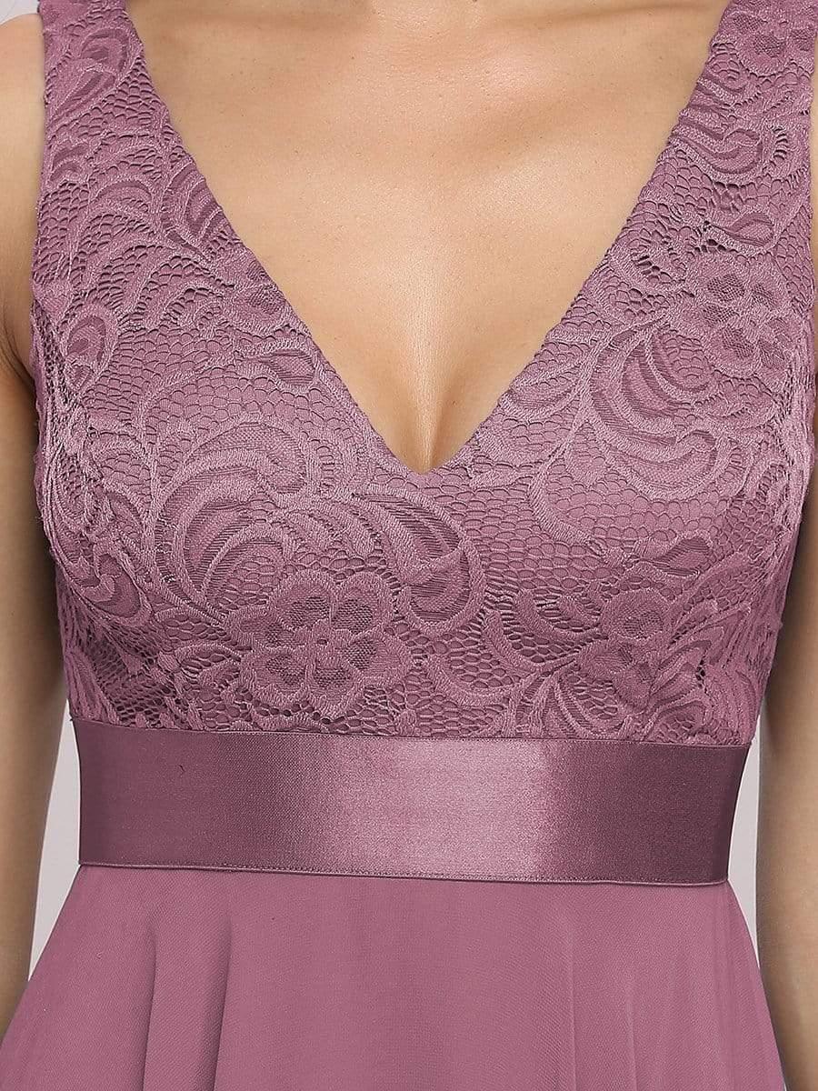 ever COSTA|Stunning V Neck Lace & Chiffon Wedding Guest Dresses for Women - Image 23