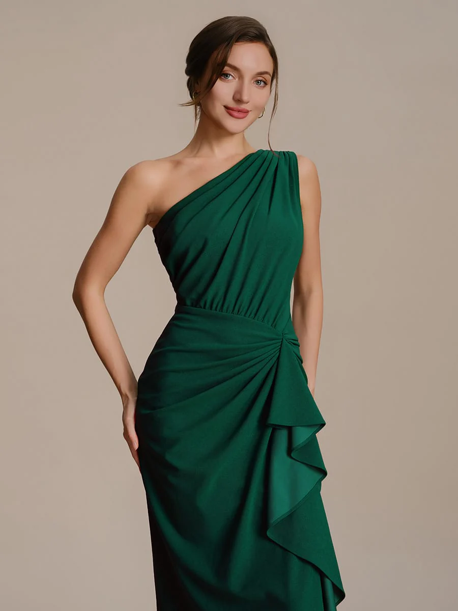 Thigh-High Slit Knit Sleeveless Dress - Image 23