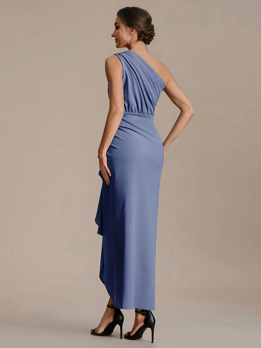 Thigh-High Slit Knit Sleeveless Dress - Image 26