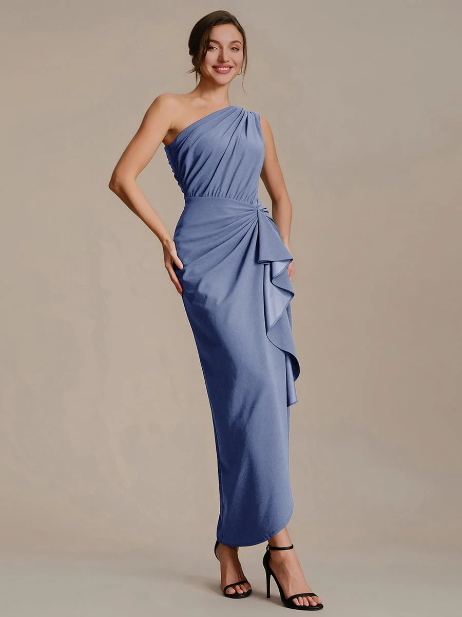 Thigh-High Slit Knit Sleeveless Dress - Image 28