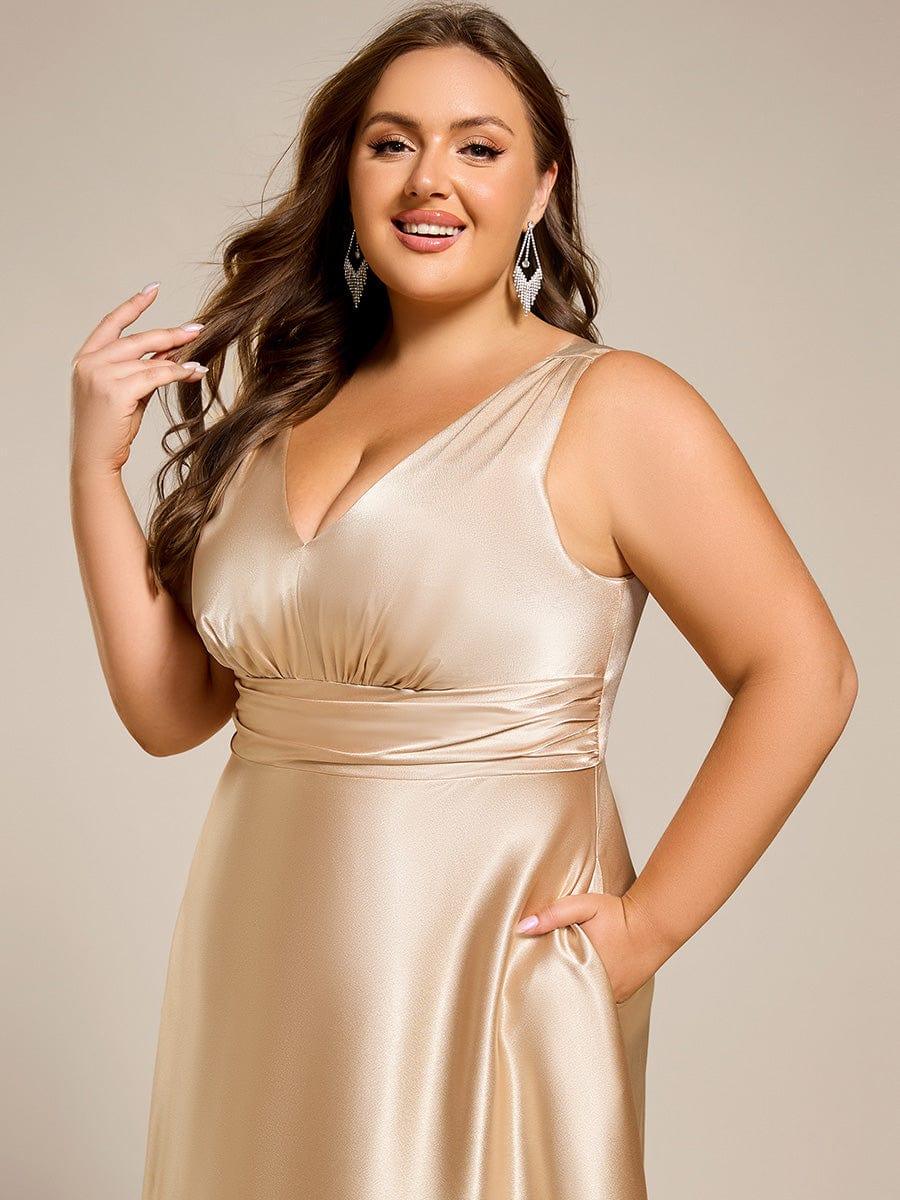 Top Picks Champagne Bridesmaid Gowns - Image 10