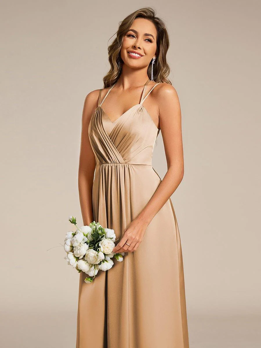 Top Picks Champagne Bridesmaid Gowns - Image 135