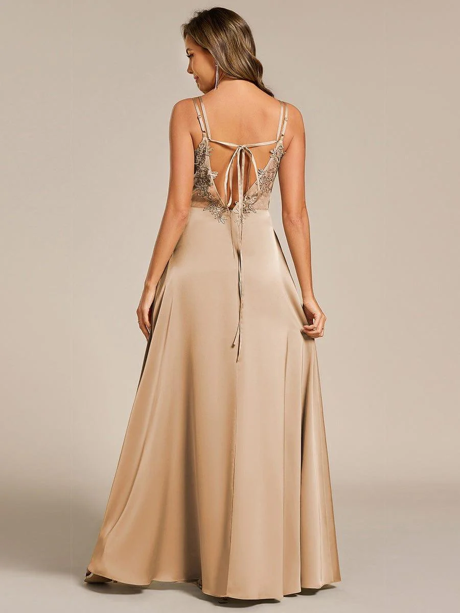 Top Picks Champagne Bridesmaid Gowns - Image 136