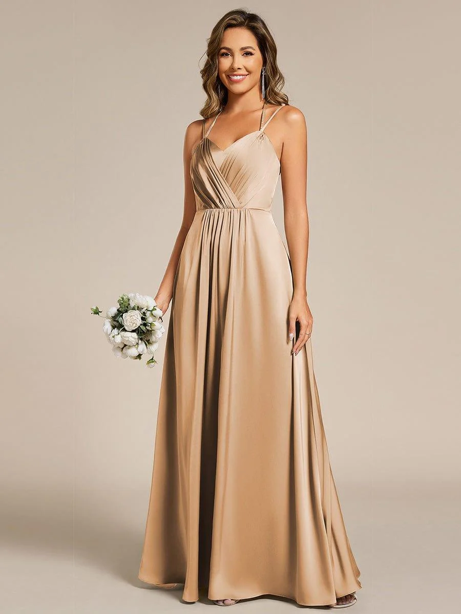 Top Picks Champagne Bridesmaid Gowns - Image 137