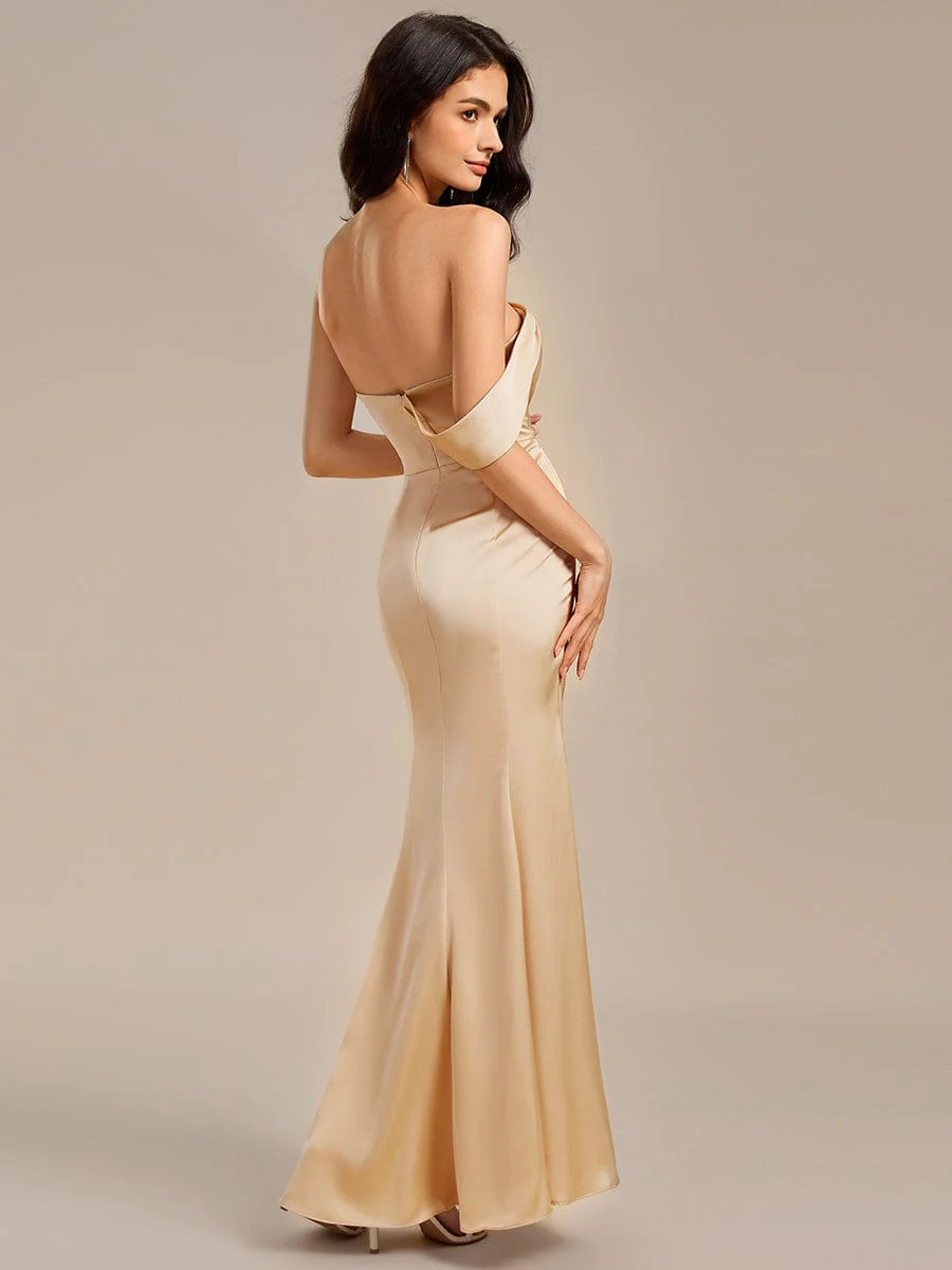 Top Picks Champagne Bridesmaid Gowns - Image 146