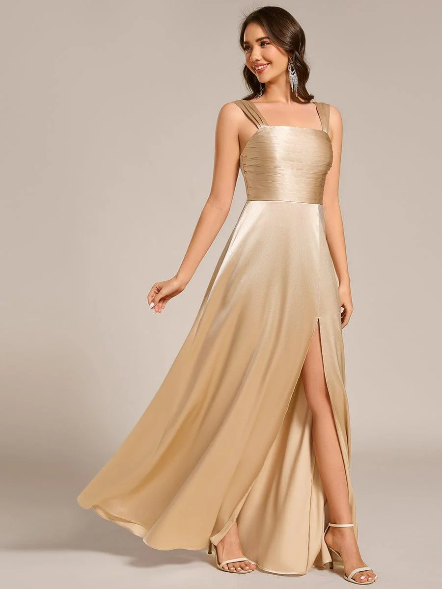 Top Picks Champagne Bridesmaid Gowns - Image 46