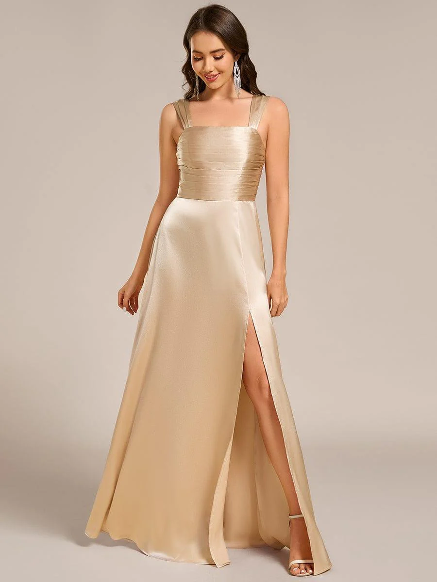 Top Picks Champagne Bridesmaid Gowns - Image 47