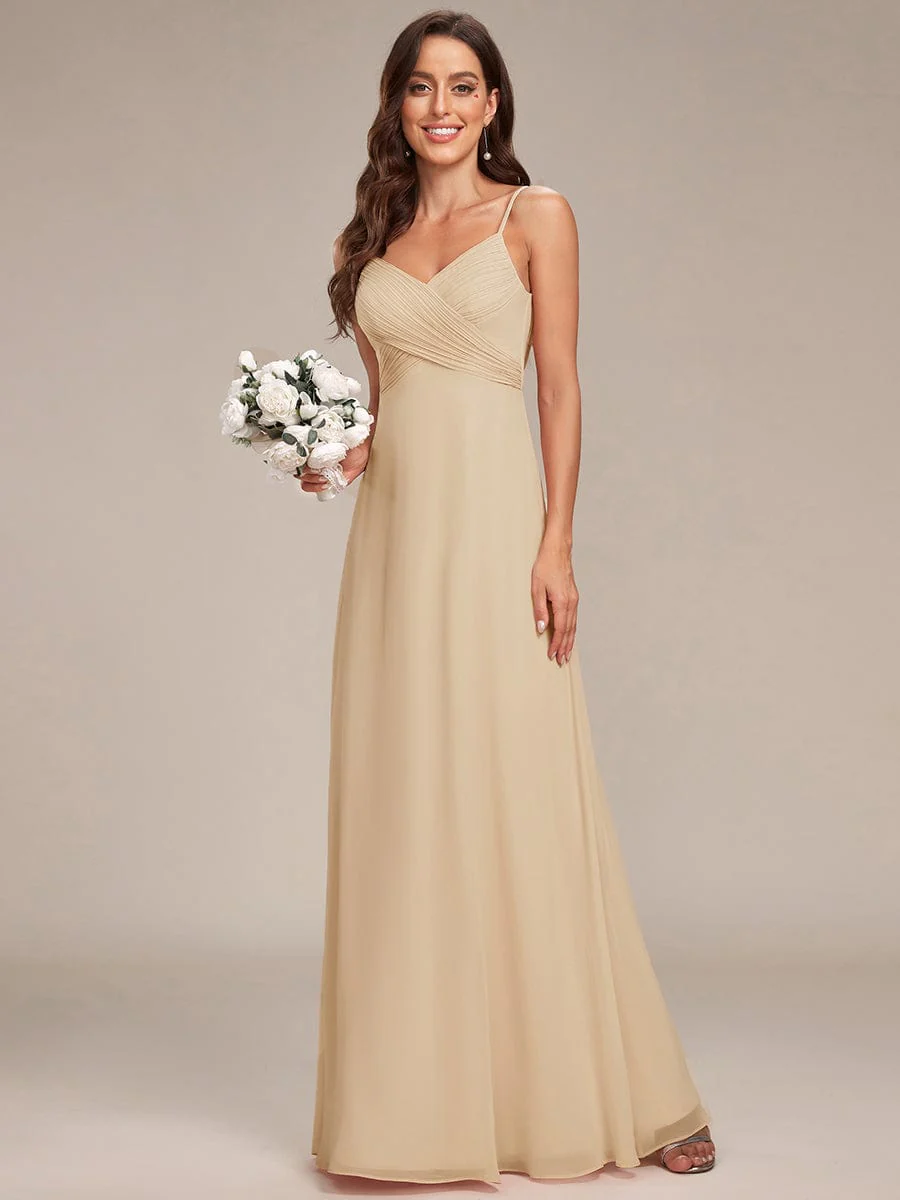 Top Picks Champagne Bridesmaid Gowns - Image 57