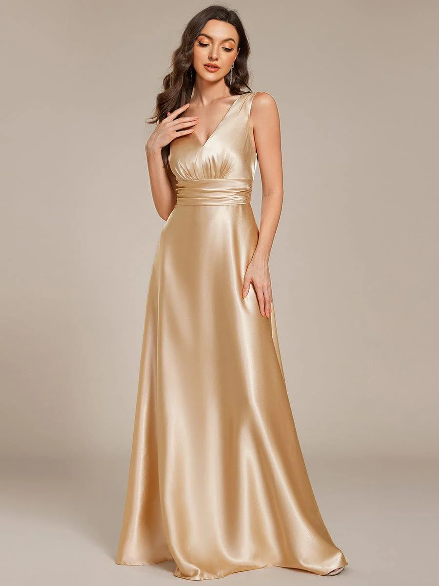 Top Picks Champagne Bridesmaid Gowns - Image 6